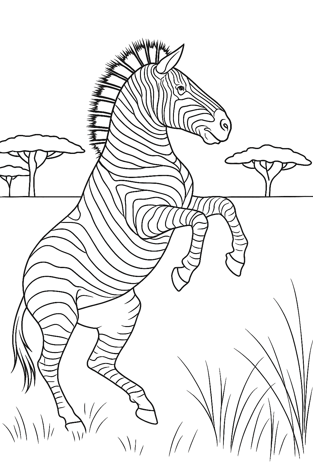 Zebra Brawl