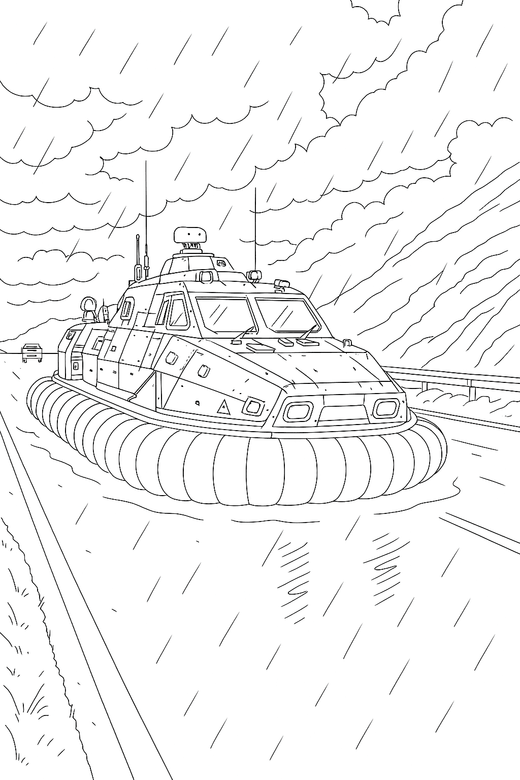 Combat Hovercraft