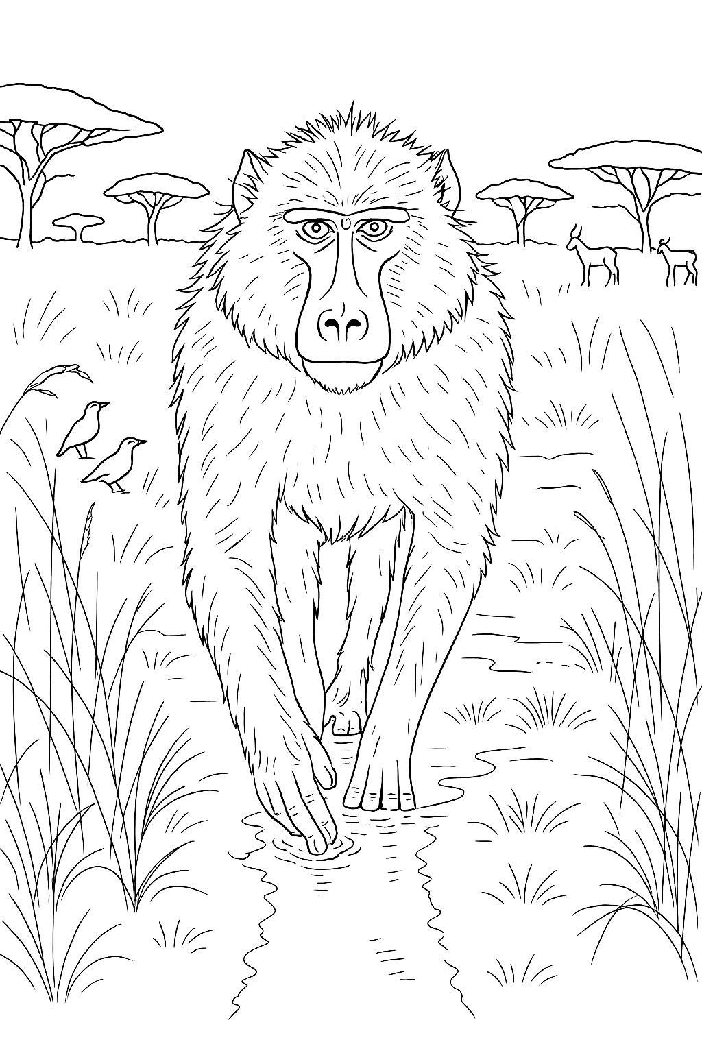 Baboon Territory Patrol