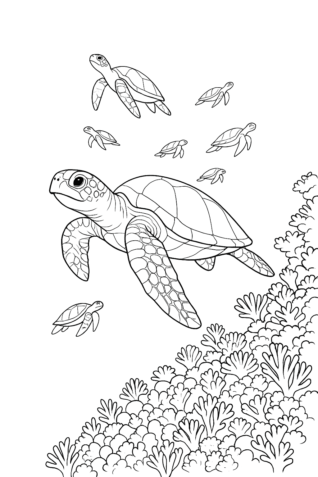 Bioluminescent Sea Turtles